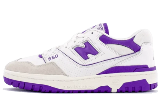 NB 550 - White Purple