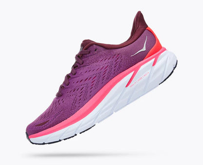 HOKA Clifton 8 - Grape Wine