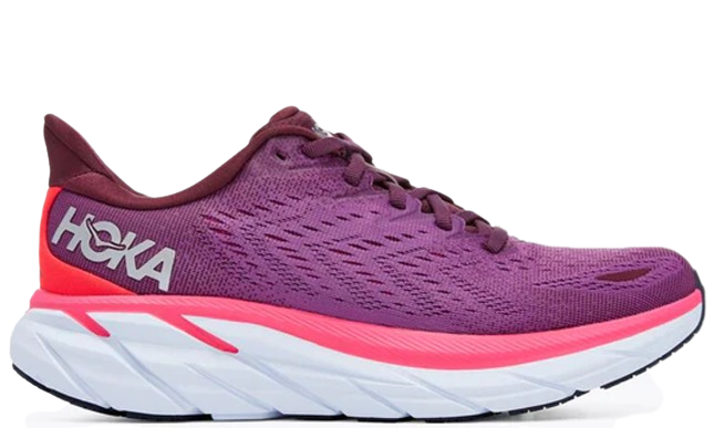 HOKA Clifton 8 - Grape Wine