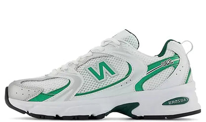 New Balance 530 - White Mint Green