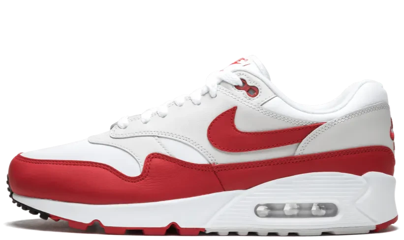 Air Max 90/1 -  White University Red