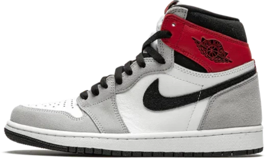 Air Jordan 1 - Light Smoke Grey Red