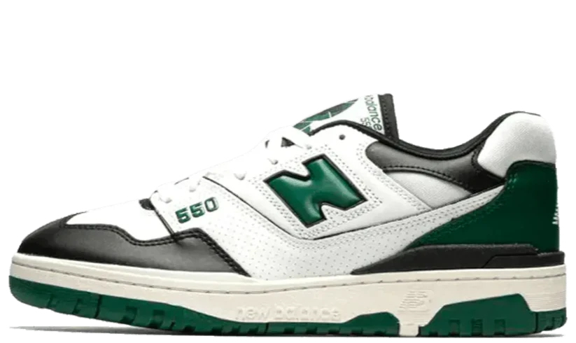 NB 550 - White Green Black