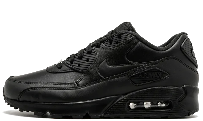 Air Max 90 - Leather Black Black