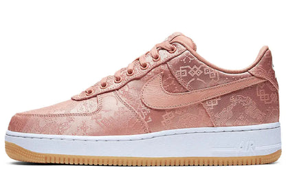 Air Force 1 - CLOT Rose Gold Silk