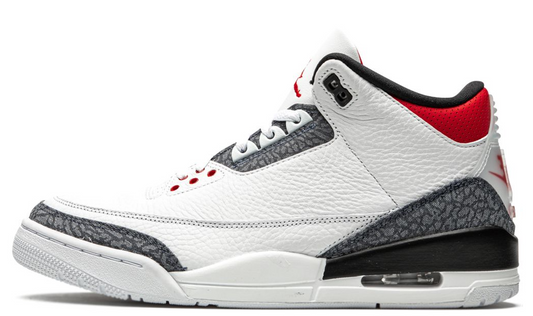 Air Jordan 3 - Fire Red Denim