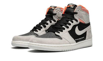 Air Jordan 1 - Grey Hyper Crimson