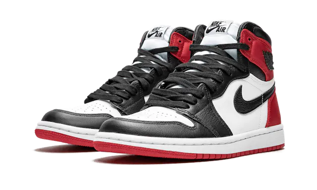 Air Jordan 1 - Satin Black Toe