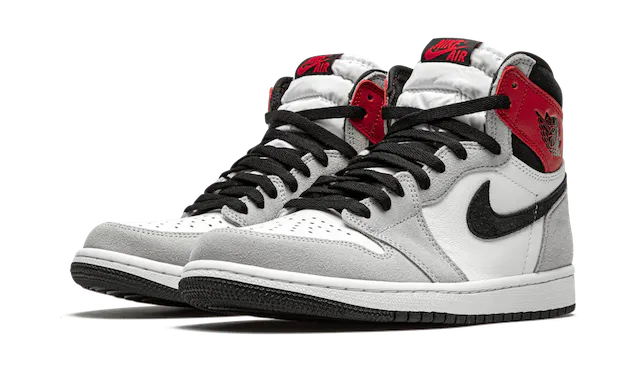 Air Jordan 1 - Light Smoke Grey Red