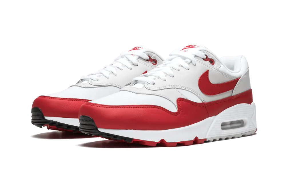 Air Max 90/1 -  White University Red