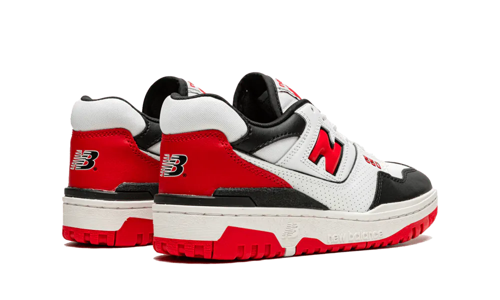 NB 550 - White Red Black