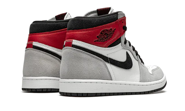 Air Jordan 1 - Light Smoke Grey Red