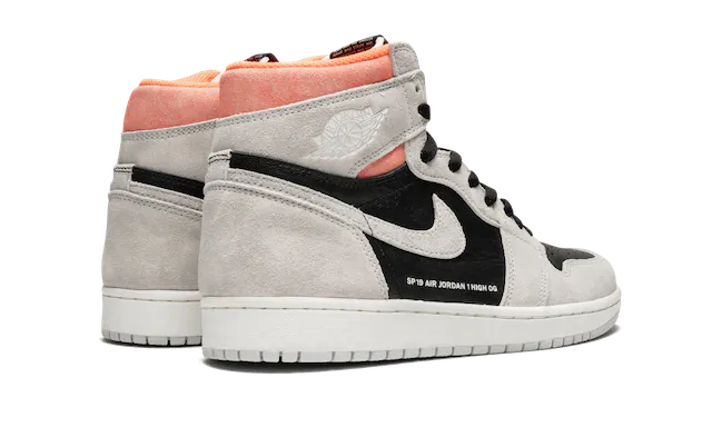 Air Jordan 1 - Grey Hyper Crimson