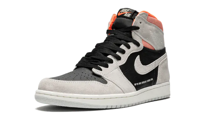 Air Jordan 1 - Grey Hyper Crimson