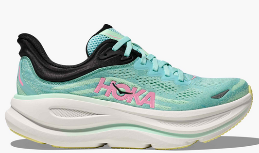 HOKA Bondi 9 - Blue Spark/Mint Fluorite