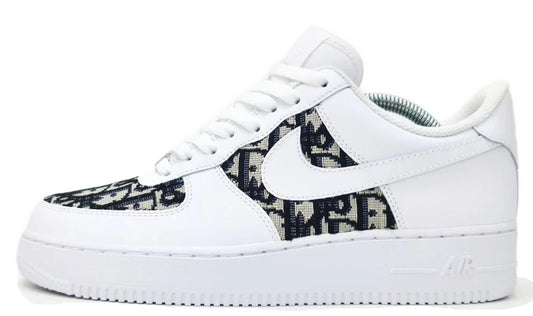 Air Force 1 -  White Dior (Custom)