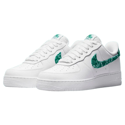 Air Force 1 - Green Paisley