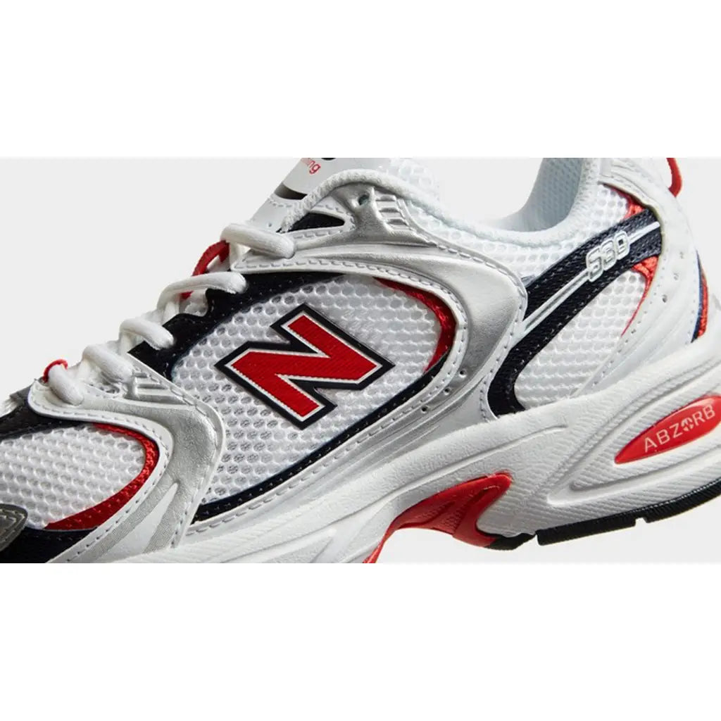 New Balance 530 - White Red Silver