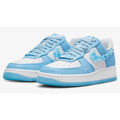 Air Force 1 - Nail Art Blue